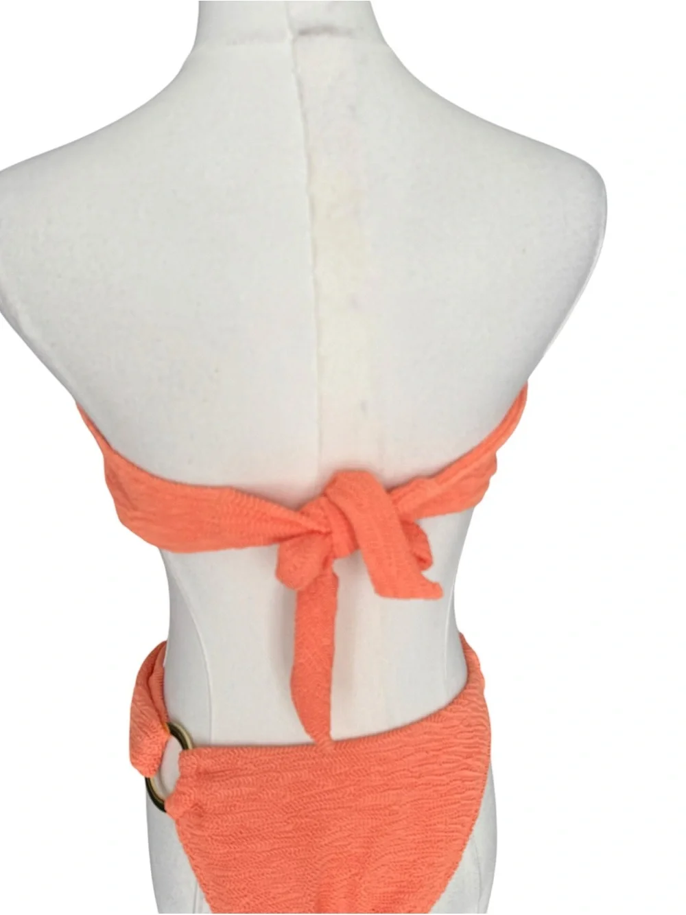 Monday Swimwear - NWT St. Martinique Bronte Bikini Set Summer Peach Sz L